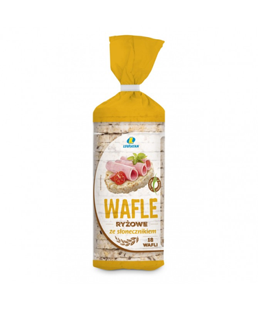 Wafle Ryżowe ze Słonecznikiem Lewiatan 100G