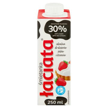 Śmietanka UHT 30% Łaciata 0,25L